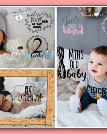 Aplicativo para editar fotos de bebê