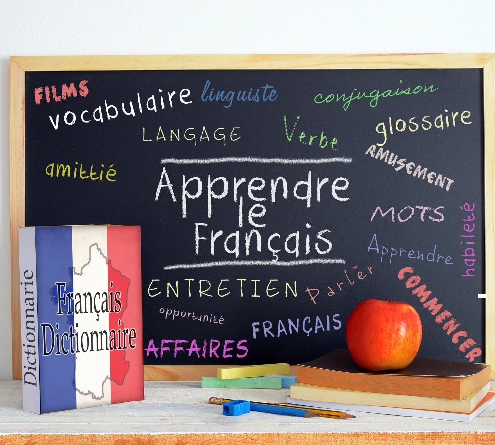 Aprenda com aplicativos francês rápido