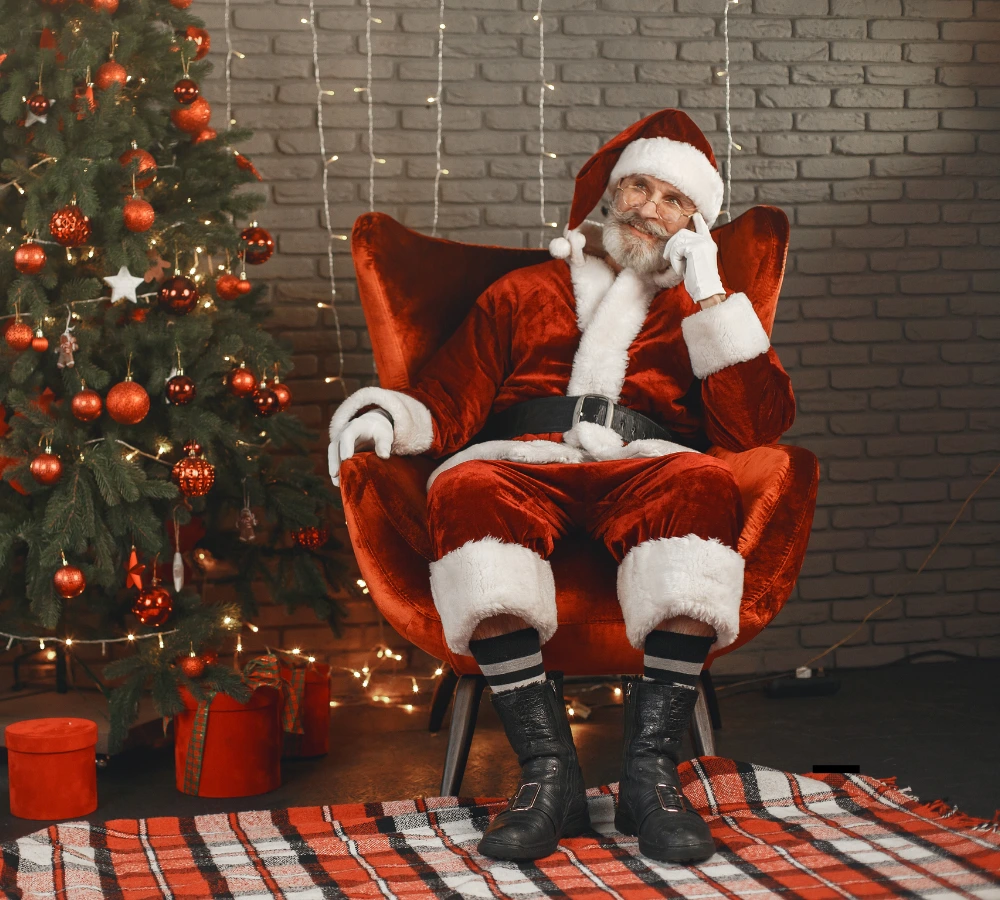 Aplicativos vídeo chamada com Papai Noel